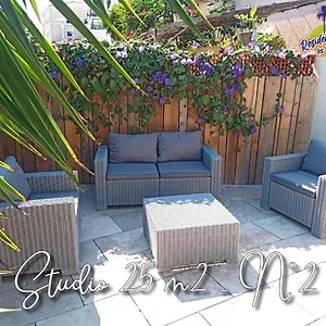  Appartamento Villadali-fr Appart Clim, Wifi, Terrasse, Cuisine Parking Gratuit